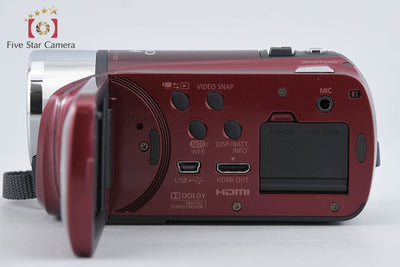 【中古】Canon キヤノン iVIS HF R21 レッド ビデオカメラ
