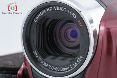 【中古】Canon キヤノン iVIS HF R21 レッド ビデオカメラ