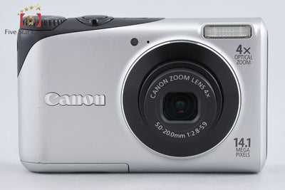 【中古】Canon キヤノン PowerShot A2200 シルバー コンパクトデジタルカメラ
