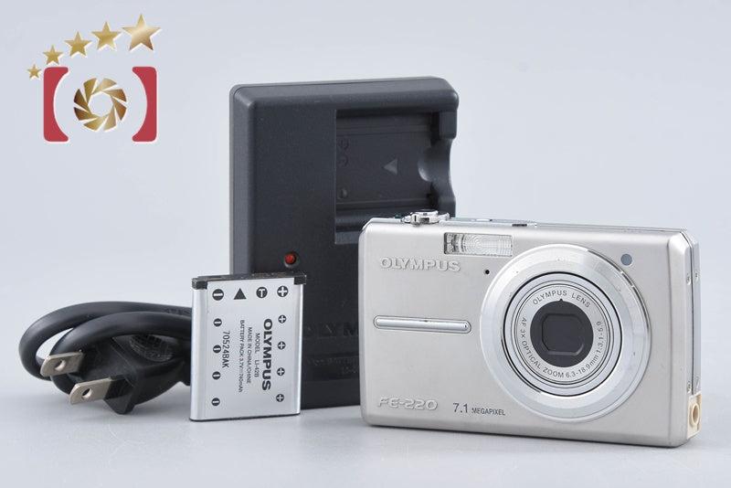 【中古】OLYMPUS オリンパス Camedia FE-220 コンパクトデジタルカメラ