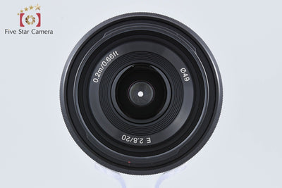 【中古】SONY ソニー E 20mm f/2.8 SEL20F28 元箱付き