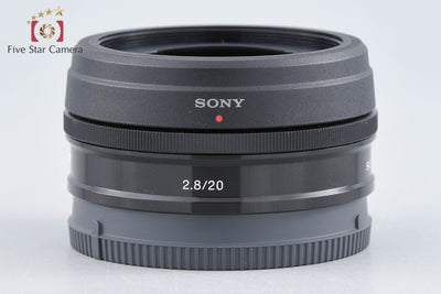 【中古】SONY ソニー E 20mm f/2.8 SEL20F28 元箱付き