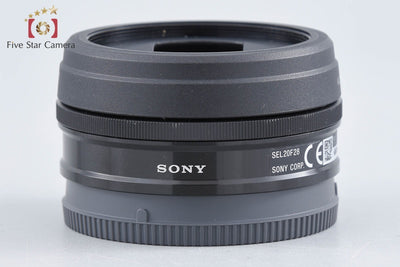 【中古】SONY ソニー E 20mm f/2.8 SEL20F28 元箱付き