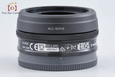 【中古】SONY ソニー E 20mm f/2.8 SEL20F28 元箱付き