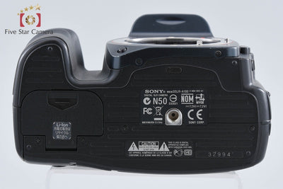 【中古】SONY ソニー α100 DSLR-A100 ブラック デジタル一眼レフカメラ