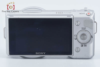 【中古】SONY ソニー α NEX-5 ズームレンズキット シルバー