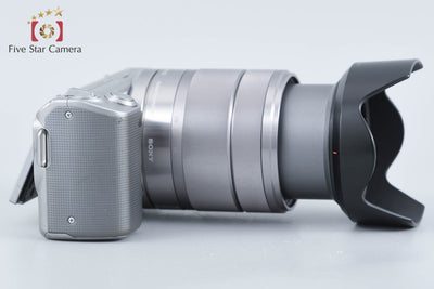 【中古】SONY ソニー α NEX-5 ズームレンズキット シルバー