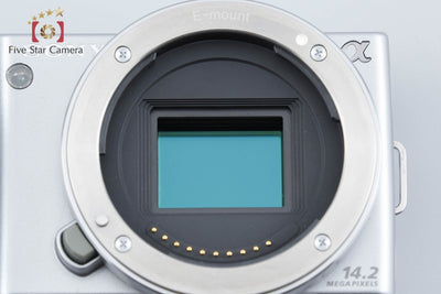 【中古】SONY ソニー α NEX-5 ズームレンズキット シルバー