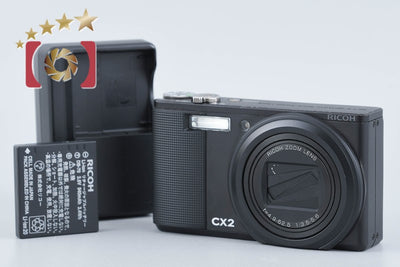【中古】RICOH リコー CX2 ブラック コンパクトデジタルカメラ シャッター回数僅少