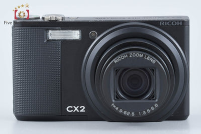 【中古】RICOH リコー CX2 ブラック コンパクトデジタルカメラ シャッター回数僅少