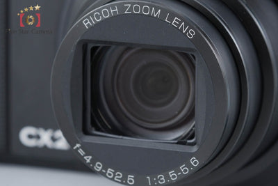 【中古】RICOH リコー CX2 ブラック コンパクトデジタルカメラ シャッター回数僅少