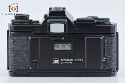【中古】OLYMPUS オリンパス OM-4 フィルム一眼レフカメラ データバック付属