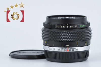 【中古】OLYMPUS オリンパス ZUIKO AUTO-MACRO 50mm f/3.5