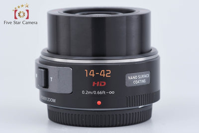 【中古】Panasonic パナソニック LUMIX G X VARIO 14-42mm f/3.5-5.6 ASPH. POWER O.I.S. H-PS14042 ブラック