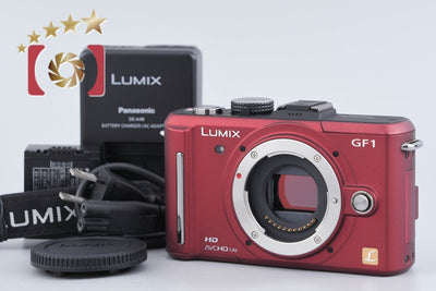 【中古】Panasonic パナソニック LUMIX DMC-GF1 アーバンレッド ミラーレス一眼カメラ
