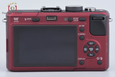 【中古】Panasonic パナソニック LUMIX DMC-GF1 アーバンレッド ミラーレス一眼カメラ