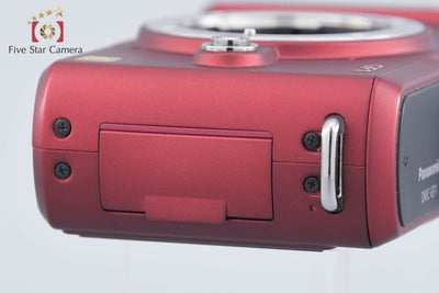 【中古】Panasonic パナソニック LUMIX DMC-GF1 アーバンレッド ミラーレス一眼カメラ