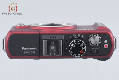 【中古】Panasonic パナソニック LUMIX DMC-GF1 アーバンレッド ミラーレス一眼カメラ