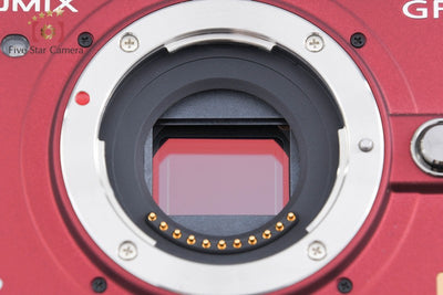【中古】Panasonic パナソニック LUMIX DMC-GF1 アーバンレッド ミラーレス一眼カメラ