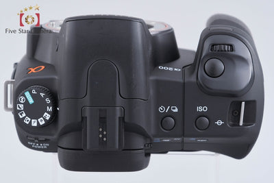 【中古】SONY ソニー α200 DSLR-A200 ブラック デジタル一眼レフカメラ
