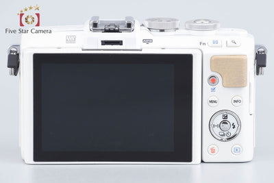【中古】OLYMPUS オリンパス PEN Lite E-PL7 EZ ダブルズームキット ホワイト シャッター回数僅少