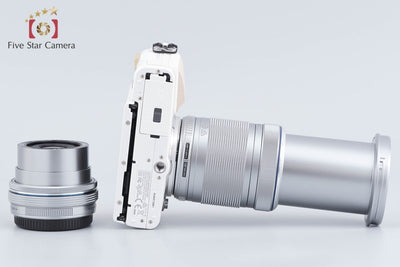 【中古】OLYMPUS オリンパス PEN Lite E-PL7 EZ ダブルズームキット ホワイト シャッター回数僅少