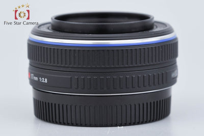 【中古】OLYMPUS オリンパス M.ZUIKO DIGITAL 17mm f/2.8 ブラック