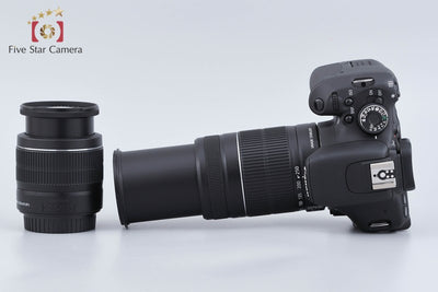 【中古】Canon キヤノン EOS Kiss X5 ダブルズームレンズキット シャッター回数僅少