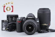 【中古】Nikon ニコン D60 ダブルズームキット シャッター回数僅少