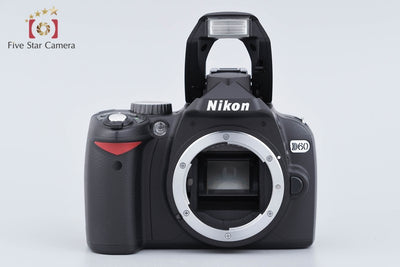 【中古】Nikon ニコン D60 ダブルズームキット シャッター回数僅少