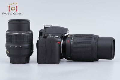 【中古】Nikon ニコン D60 ダブルズームキット シャッター回数僅少