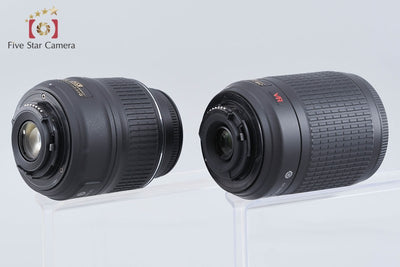 【中古】Nikon ニコン D60 ダブルズームキット シャッター回数僅少