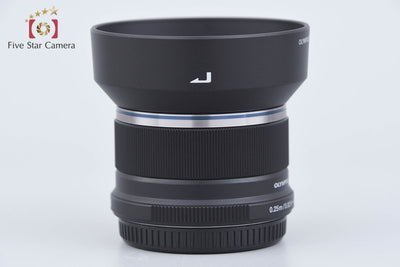 【中古】OLYMPUS オリンパス M.ZUIKO DIGITAL 25mm f/1.8 ブラック 元箱付き