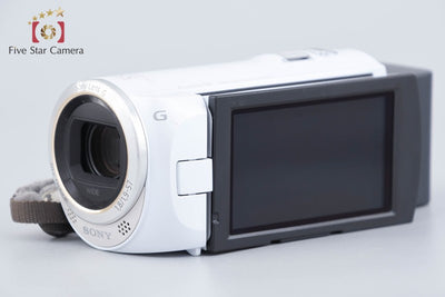 【中古】SONY ソニー HDR-PJ390 プレミアムホワイト デジタルビデオカメラ