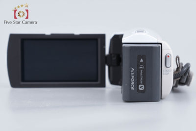 【中古】SONY ソニー HDR-PJ390 プレミアムホワイト デジタルビデオカメラ