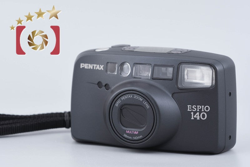 【中古】PENTAX ペンタックス ESPIO 140 ブラック コンパクトフィルムカメラ