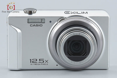【中古】CASIO カシオ EXILIM EX-ZS160 シルバー コンパクトデジタルカメラ