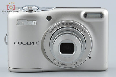 【中古】Nikon ニコン COOLPIX L30 シルバー コンパクトデジタルカメラ
