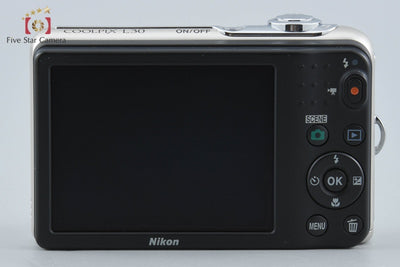 【中古】Nikon ニコン COOLPIX L30 シルバー コンパクトデジタルカメラ