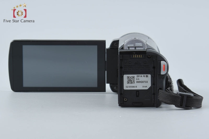 中古】JVC ケンウッド Everio GZ-EX380 ブラック デジタルビデオカメラ