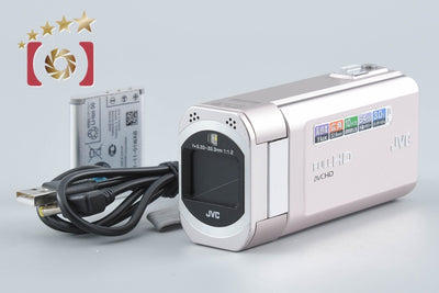 【中古】JVC ケンウッド Everio GZ-V590 ピンクゴールド デジタルビデオカメラ