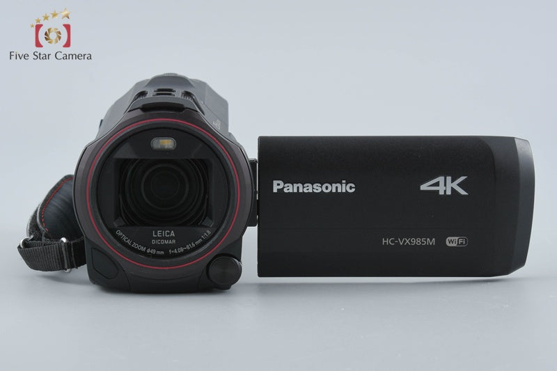 中古】Panasonic パナソニック HC-VX985M ブラック デジタル4Kビデオ