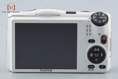 【中古】FUJIFILM 富士フイルム FinePix F770EXR ホワイト コンパクトデジタルカメラ