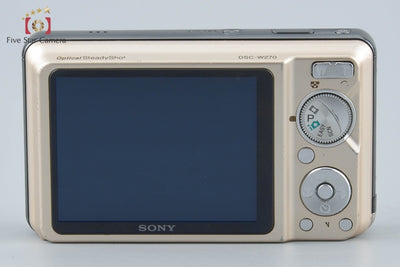 【中古】SONY ソニー Cyber-shot DSC-W270 ゴールド デジタルスチルカメラ