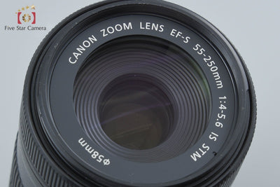【中古】Canon キヤノン EF-S 55-250mm f/4-5.6 IS STM