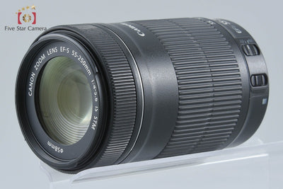 【中古】Canon キヤノン EF-S 55-250mm f/4-5.6 IS STM