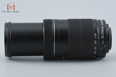 【中古】Canon キヤノン EF-S 55-250mm f/4-5.6 IS STM