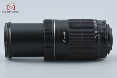 【中古】Canon キヤノン EF-S 55-250mm f/4-5.6 IS STM