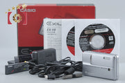 【中古】CASIO カシオ EXILIM Hi-ZOOM EX-V8 シルバー コンパクトデジタルカメラ 元箱付き