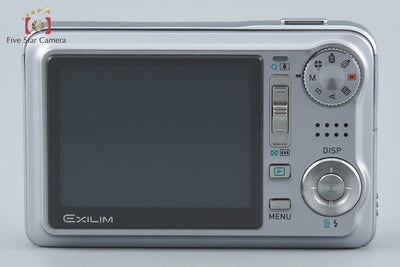 【中古】CASIO カシオ EXILIM Hi-ZOOM EX-V8 シルバー コンパクトデジタルカメラ 元箱付き